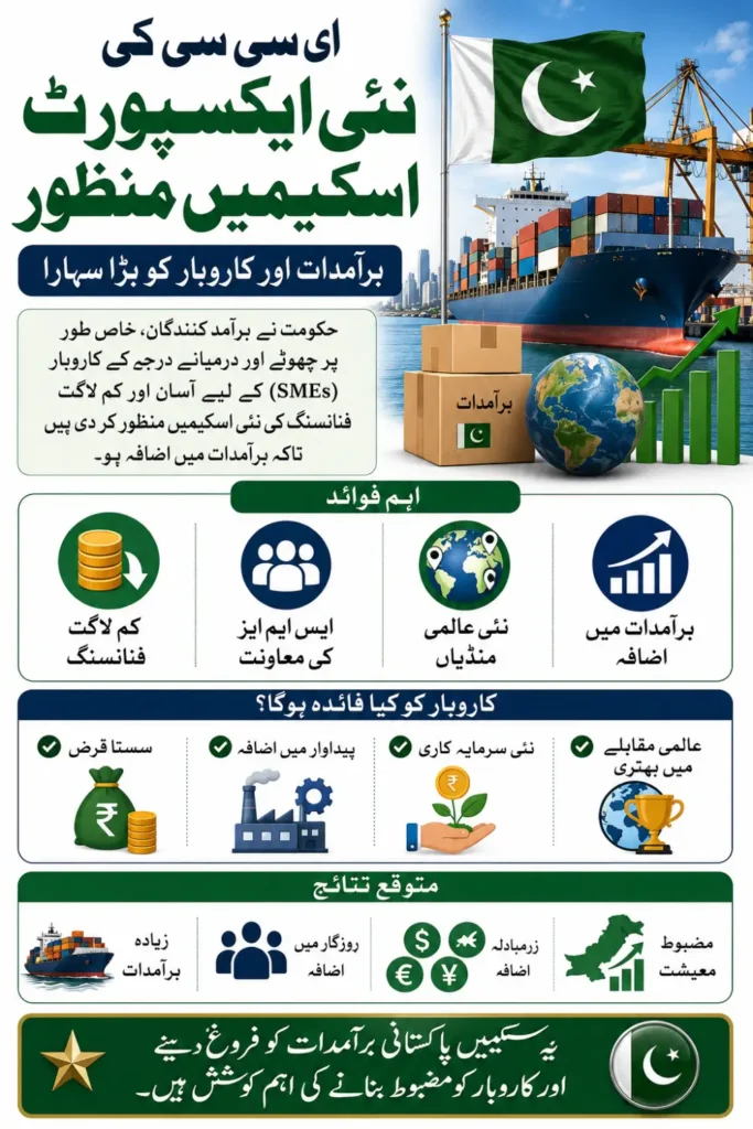 ECC Approves New Export Subsidy Schemes to Boost Pakistan’s Exports